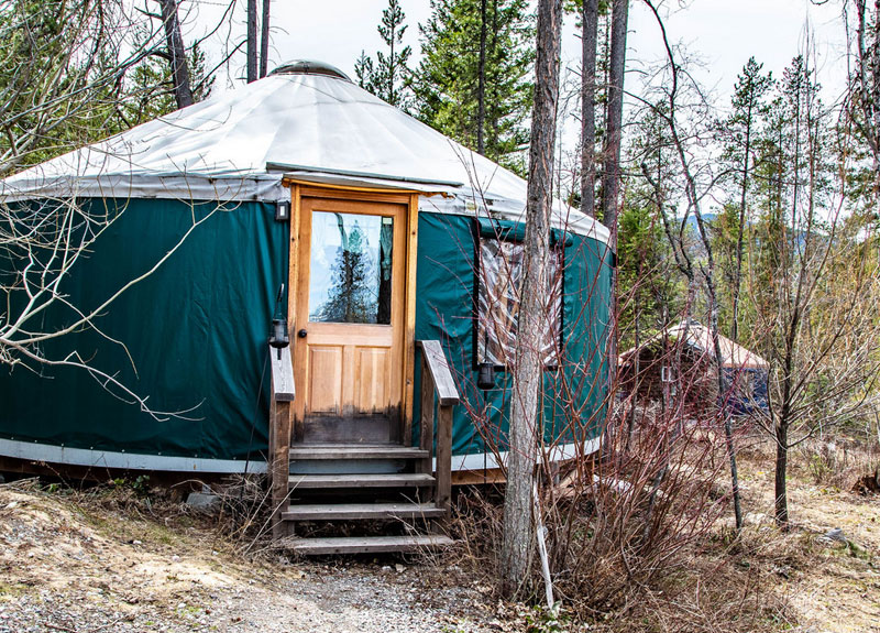 Mountain Yurt Vacation Rental Glacier National Park VRBO